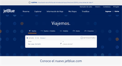 Desktop Screenshot of hola.jetblue.com