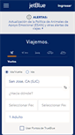 Mobile Screenshot of hola.jetblue.com